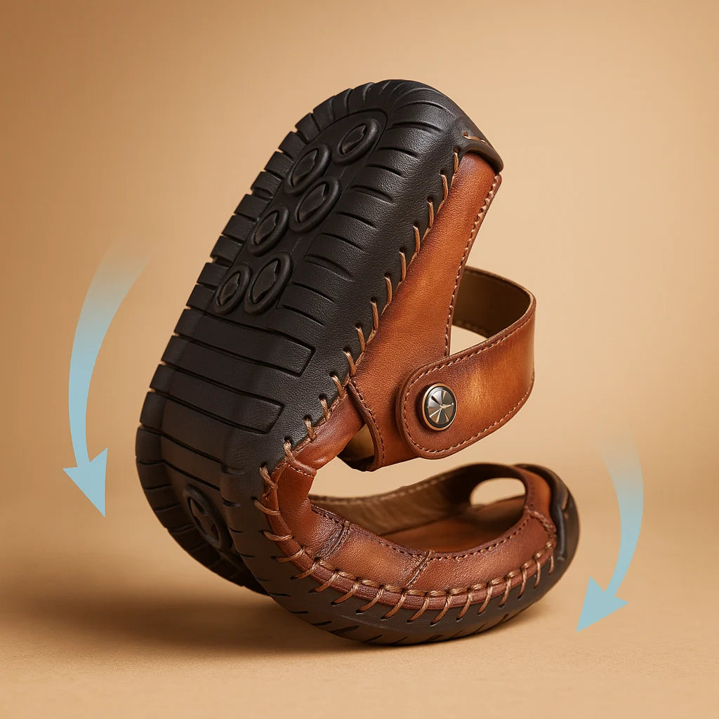 Men's Double Strap Walking Sandals