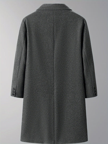 Men's Double Winter Jacket with Pockets