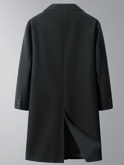 Men's Double Winter Jacket with Pockets