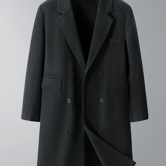 Men's Double Winter Jacket with Pockets
