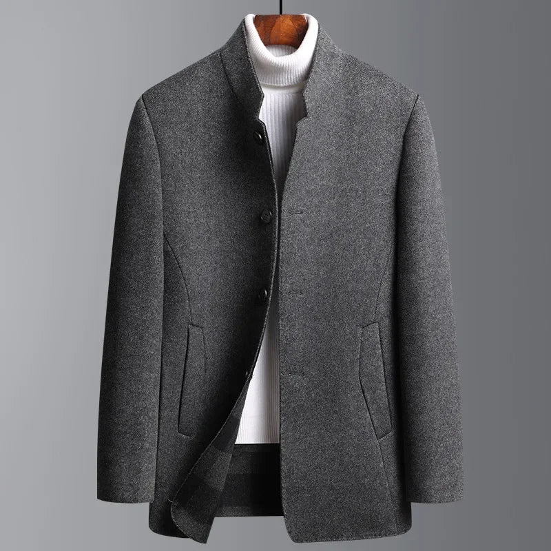 Men's Down Lined Jacket with Waterproof Shell