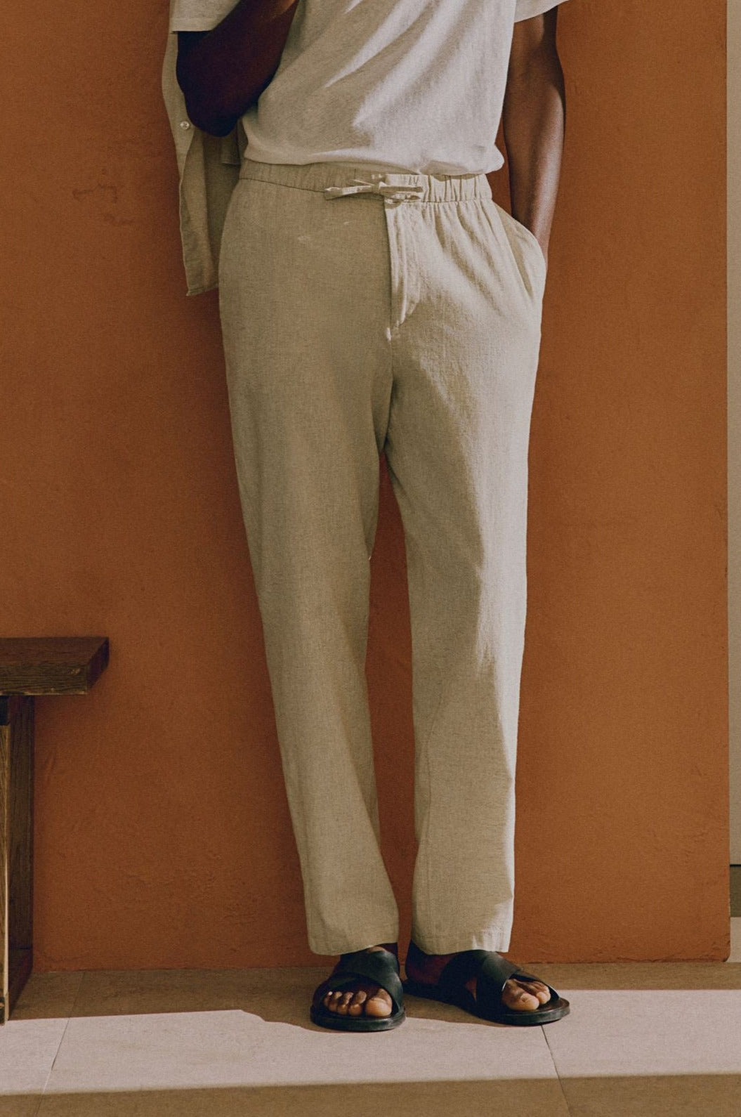 Men's Drawstring Elegant Trousers
