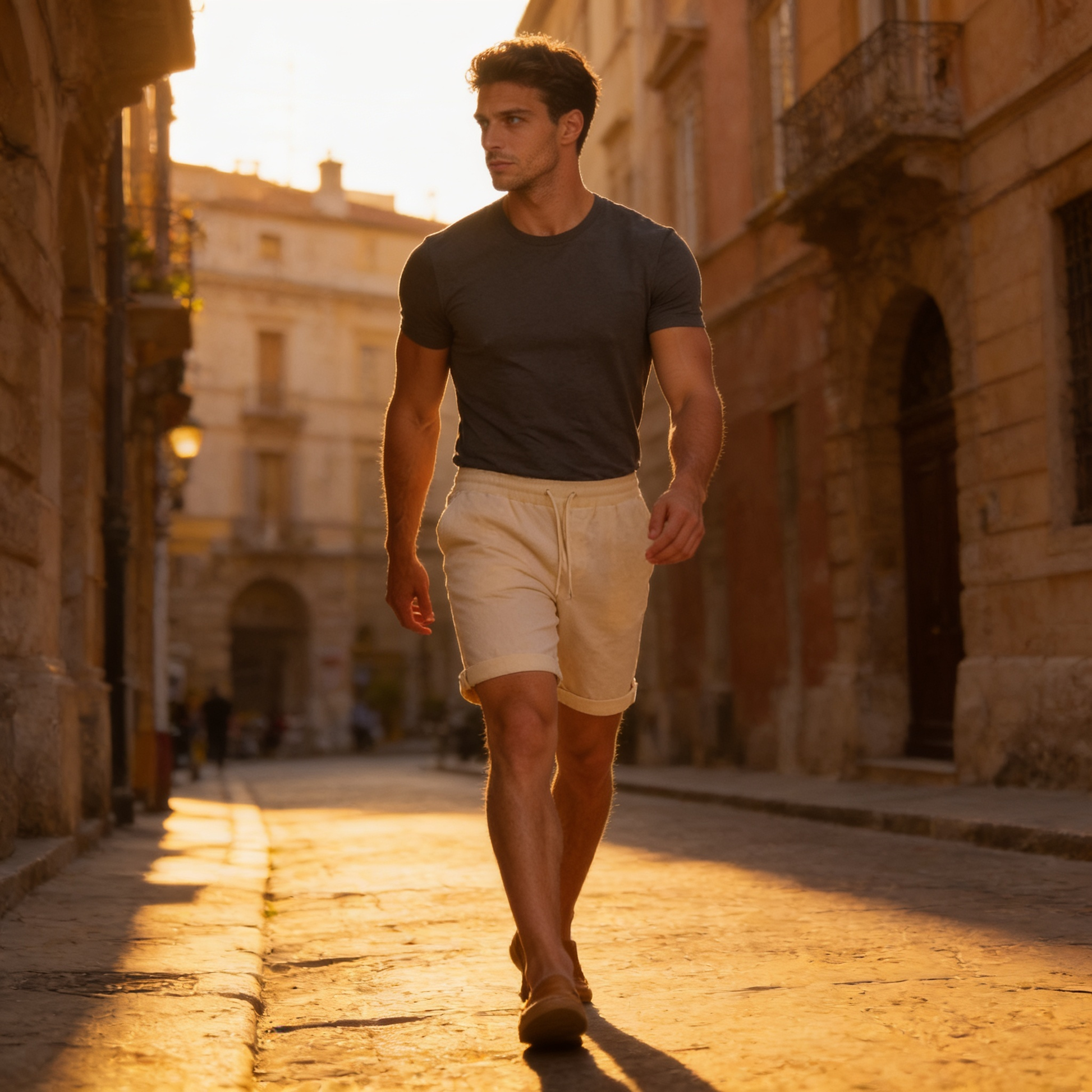 Men's Drawstring Shorts for Comfort
