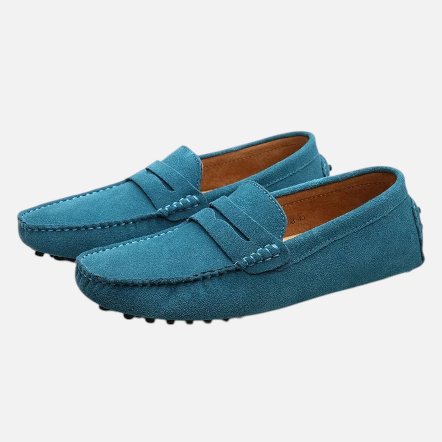 Men's Driving Moccasins with Suede Finish