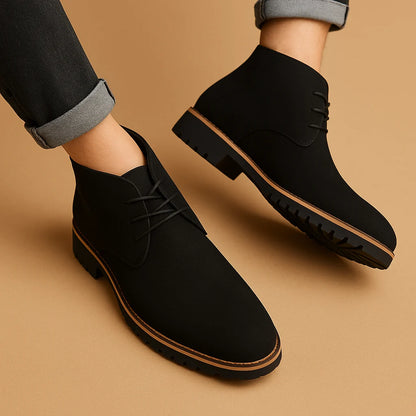Men's Elegant Business Dress Shoes with Breathable Design