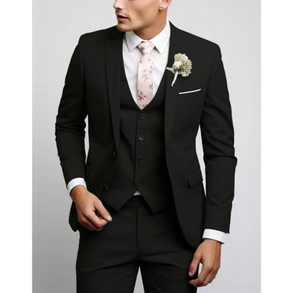 Men's Elegant Wedding Suit with Versatile Design
