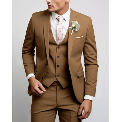 Men's Elegant Wedding Suit with Versatile Design