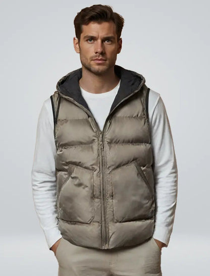 Men's Exclusive Hooded Vest for Stylish Comfort