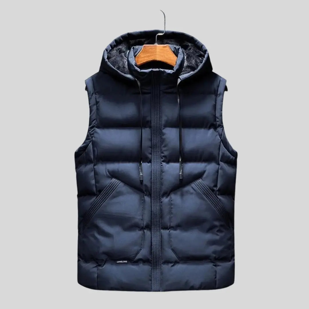 Men's Exclusive Hooded Vest for Stylish Comfort
