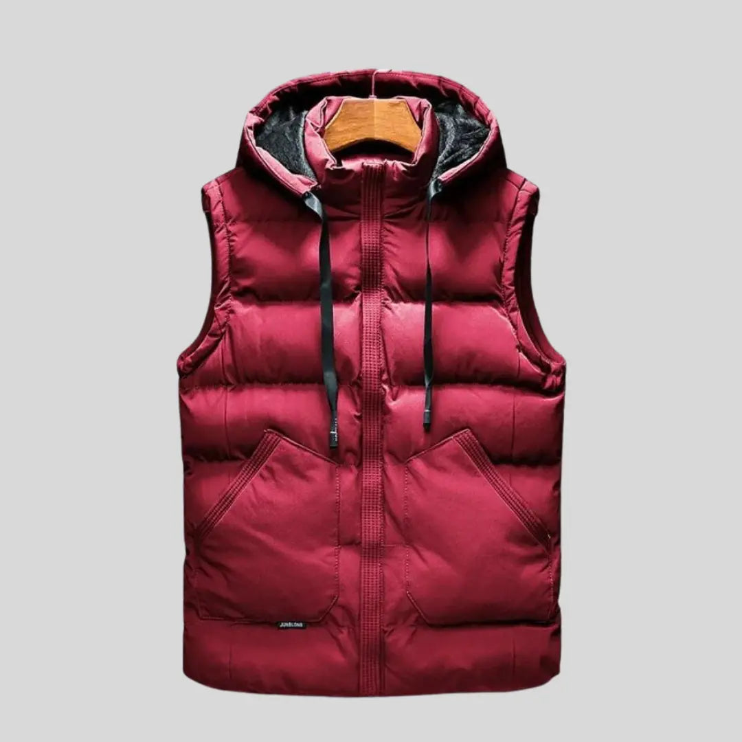 Men's Exclusive Hooded Vest for Stylish Comfort