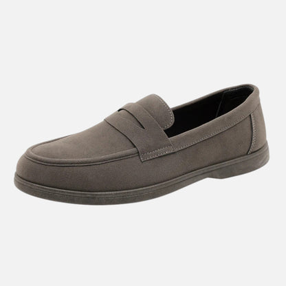 Men's Faux Suede Slip-On Loafers
