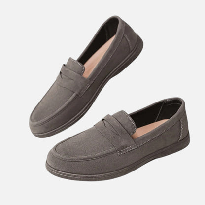 Men's Faux Suede Slip-On Loafers