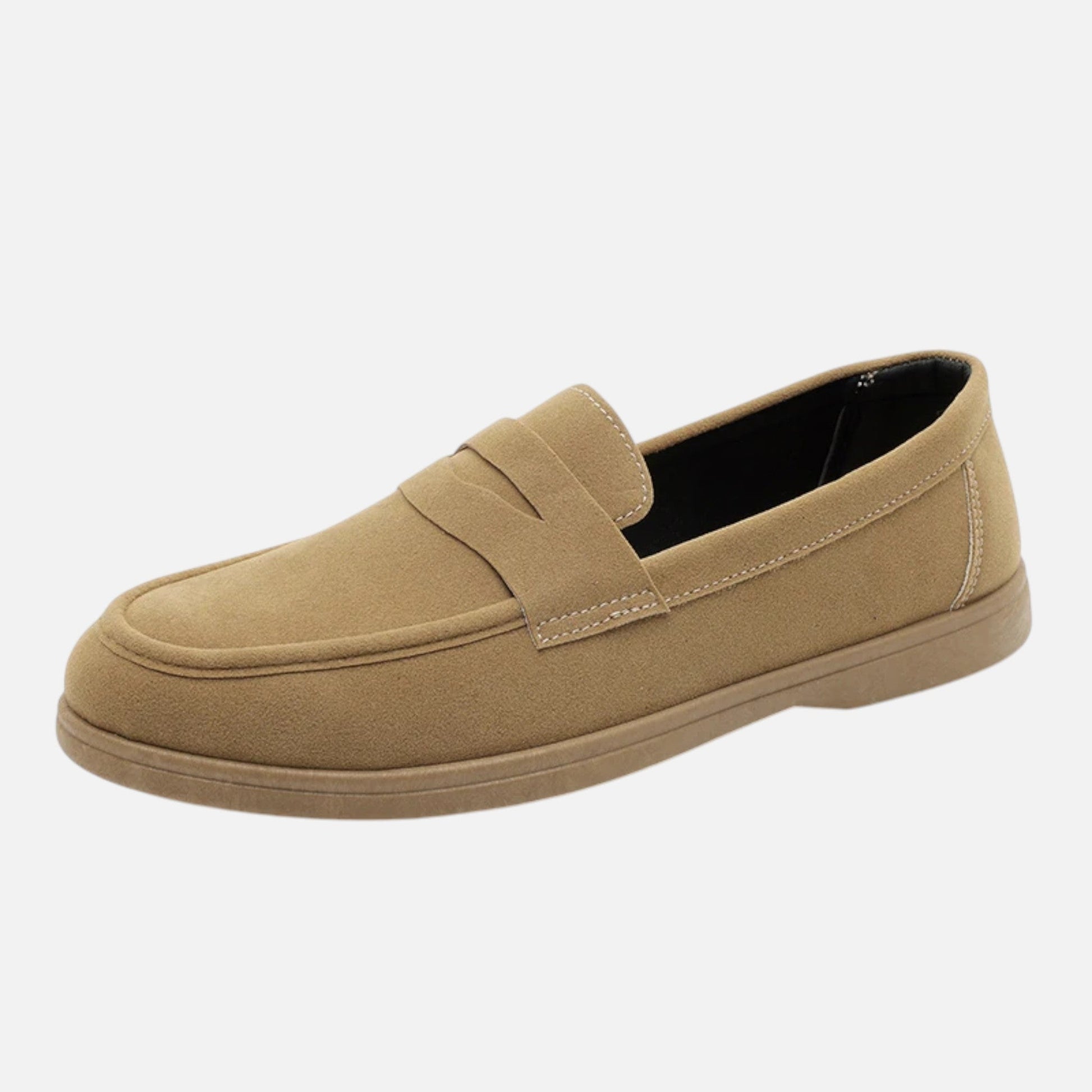 Men's Faux Suede Slip-On Loafers
