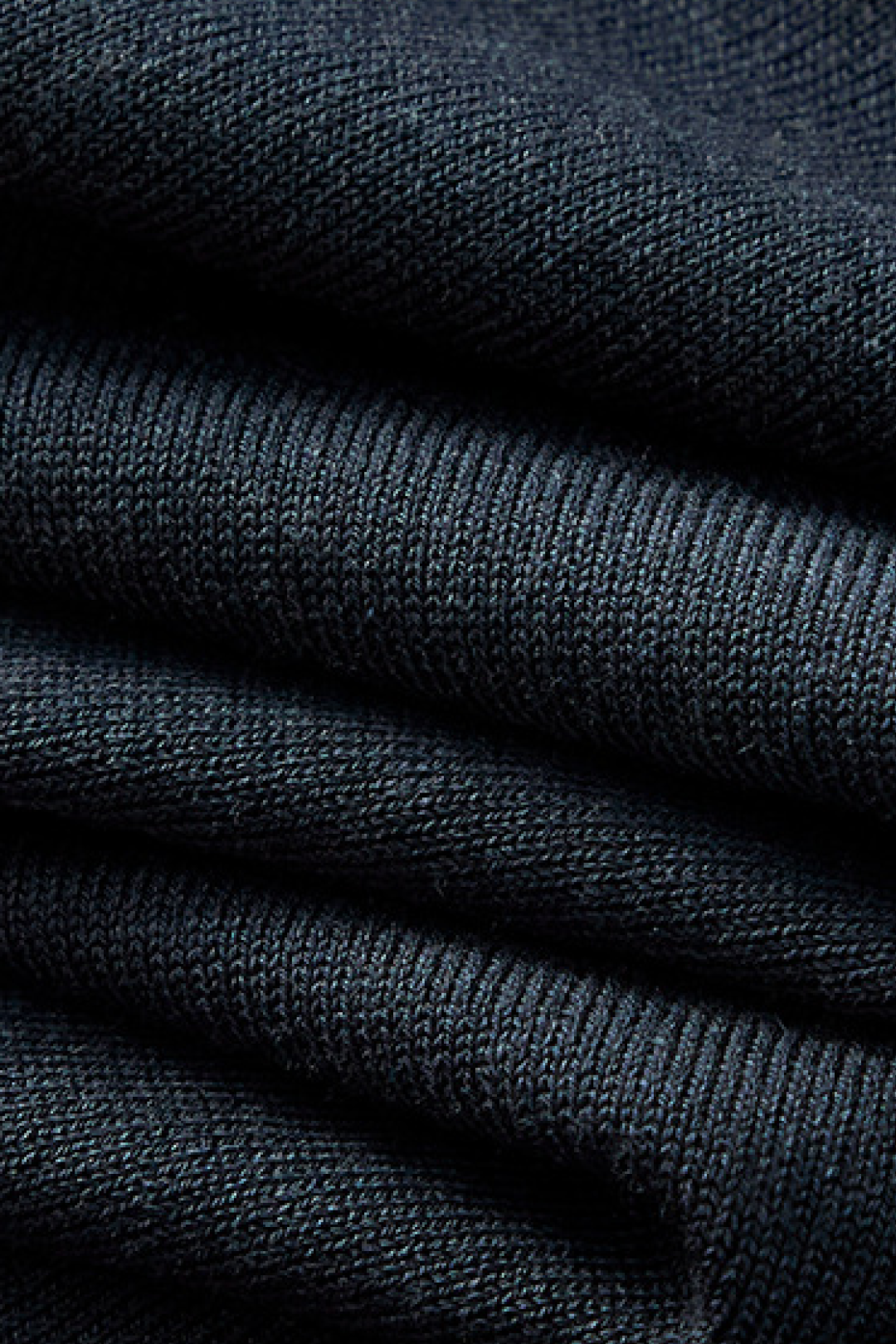 Men's Fine Knitted Lyocell T-Shirt with Round Neck