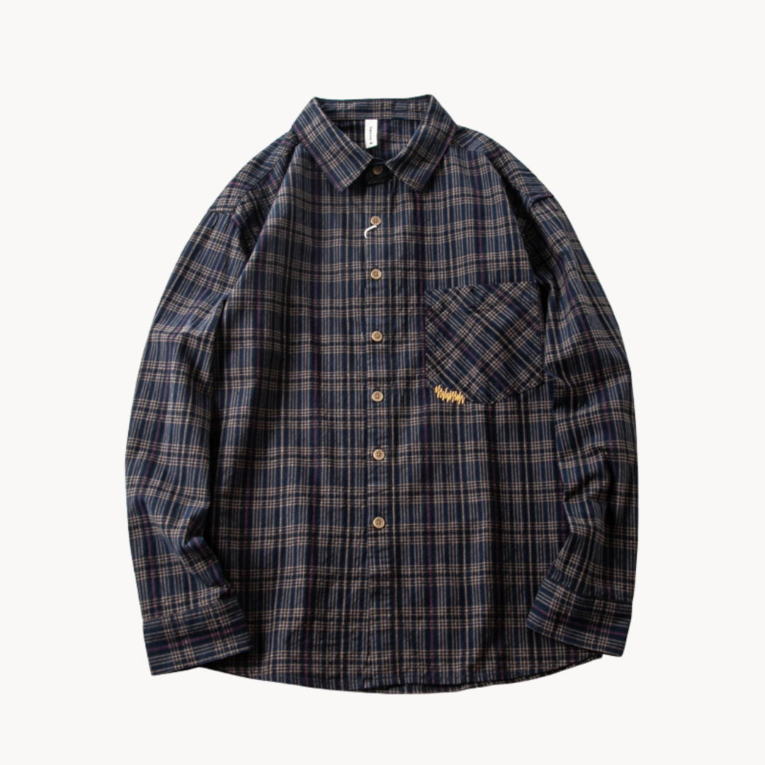 Men's Flannel Checkered Shirt
