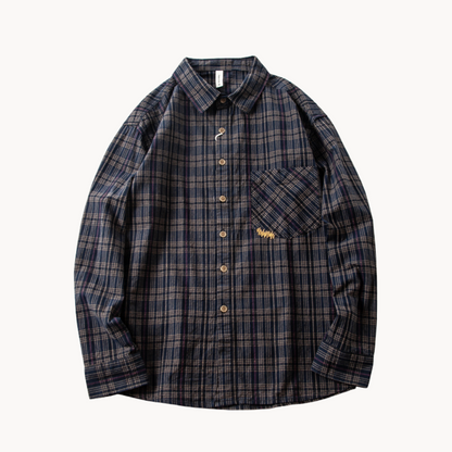 Men's Flannel Checkered Shirt