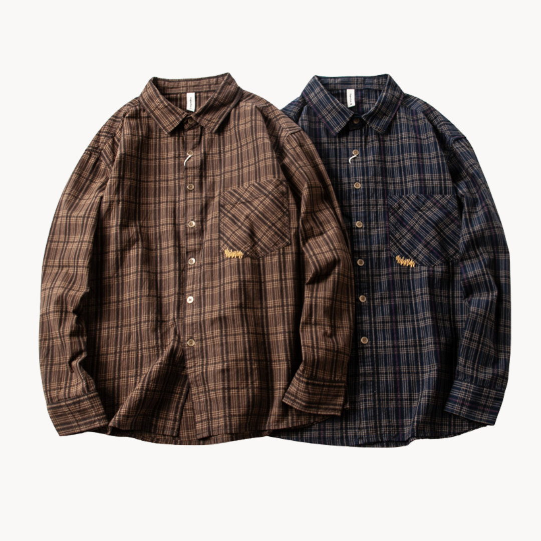 Men's Flannel Checkered Shirt