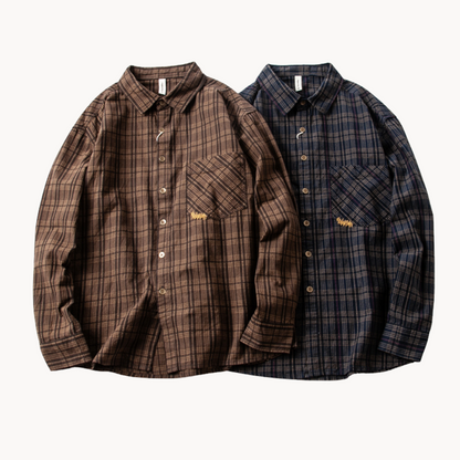 Men's Flannel Checkered Shirt