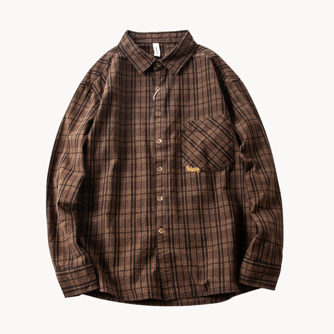 Men's Flannel Checkered Shirt