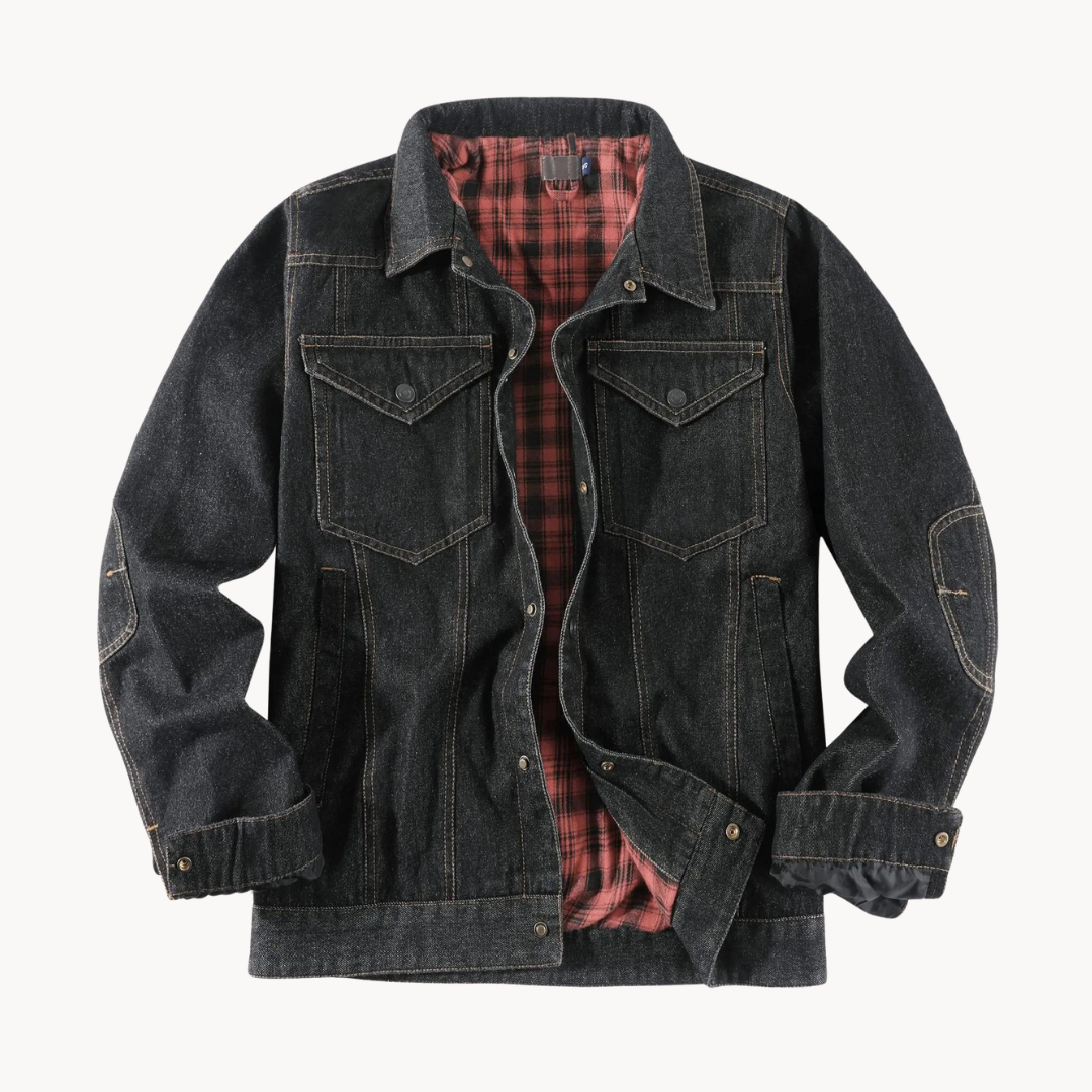 Men's Flannel Lined Shirt Jacket
