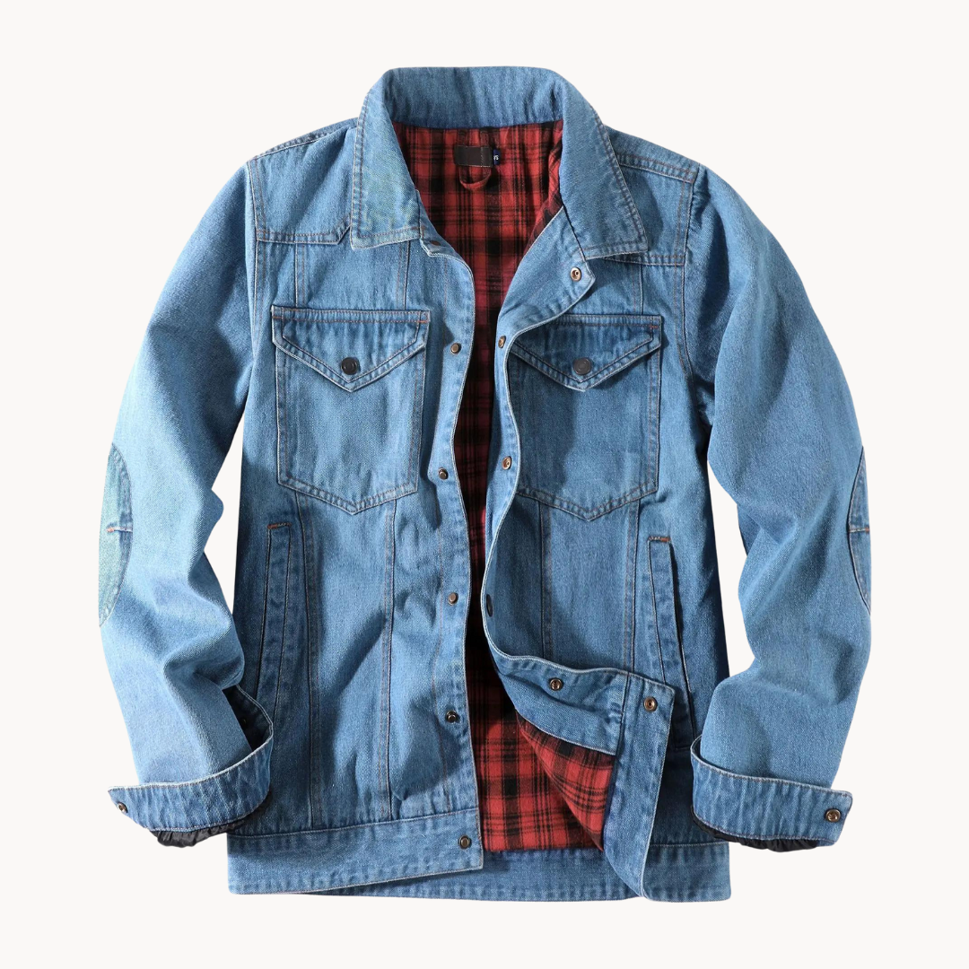 Men's Flannel Lined Shirt Jacket