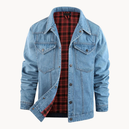 Men's Flannel Lined Shirt Jacket