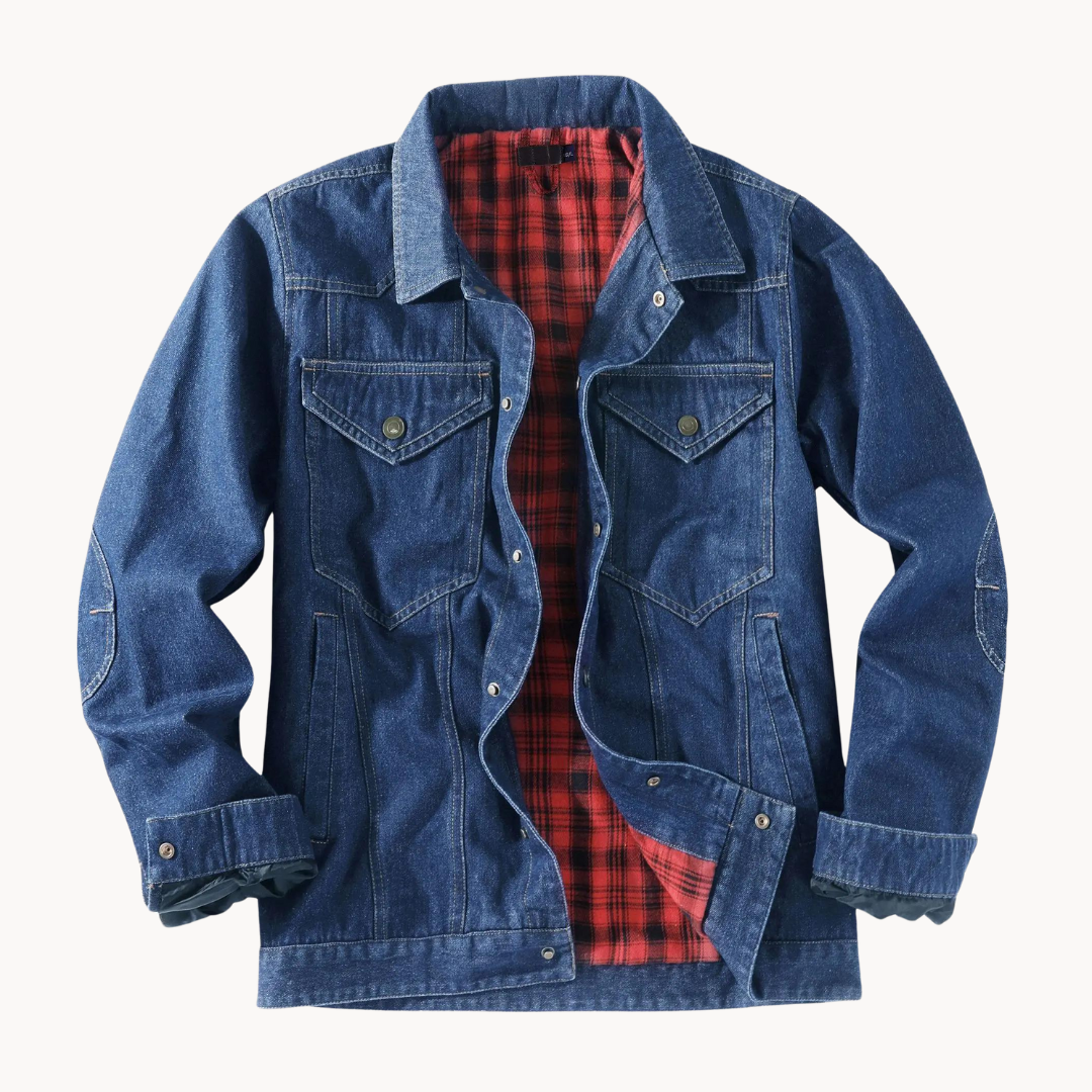 Men's Flannel Lined Shirt Jacket