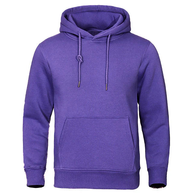 Men's Fleece Hoodie - Casual Sweatshirt for Comfort and Warmth