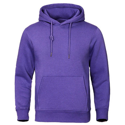 Men's Fleece Hoodie - Casual Sweatshirt for Comfort and Warmth