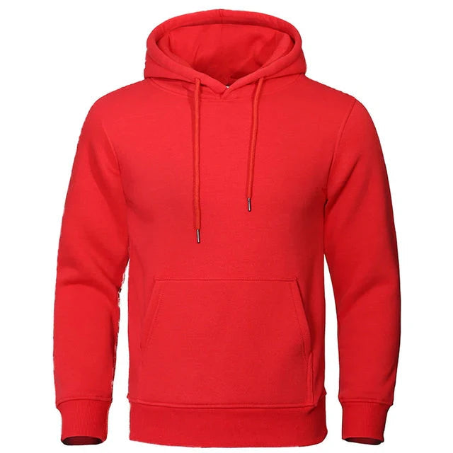 Men's Fleece Hoodie - Casual Sweatshirt for Comfort and Warmth