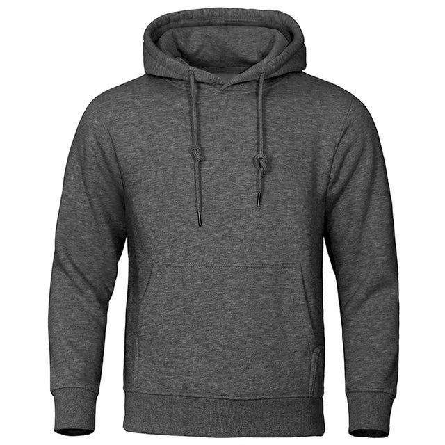 Men's Fleece Hoodie - Casual Sweatshirt for Comfort and Warmth