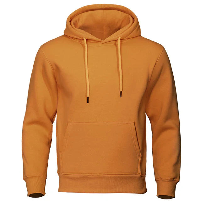 Men's Fleece Hoodie - Casual Sweatshirt for Comfort and Warmth