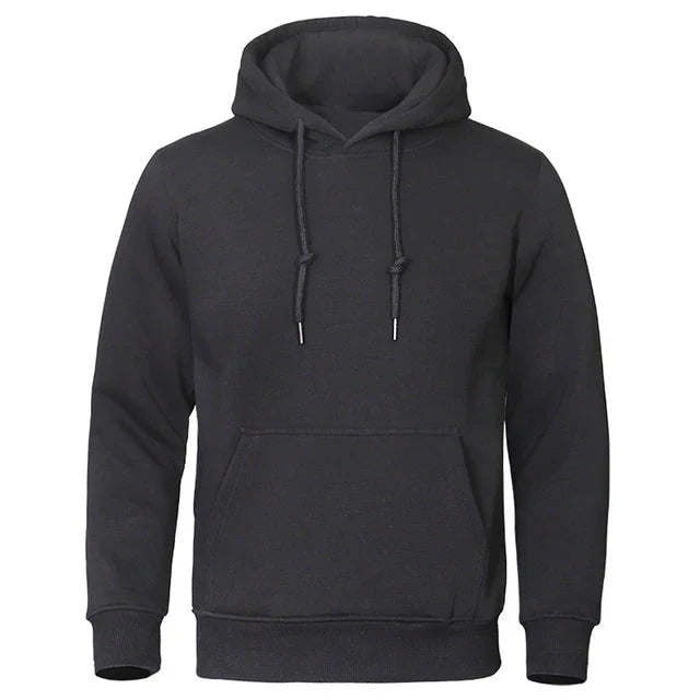 Men's Fleece Hoodie - Casual Sweatshirt for Comfort and Warmth