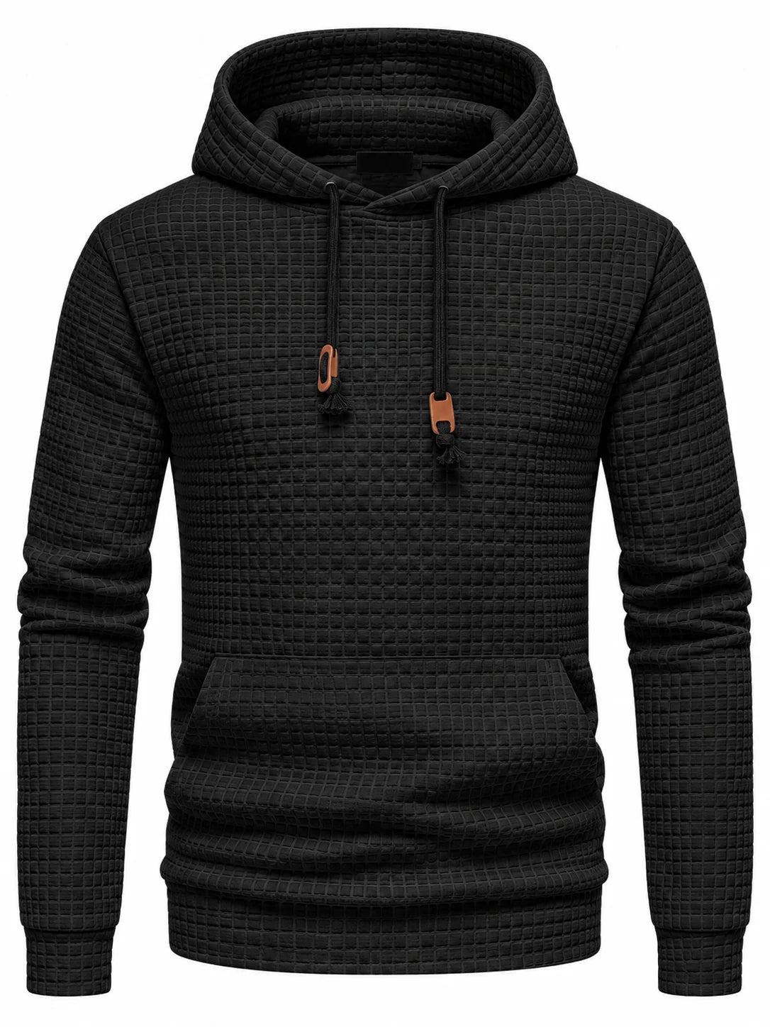 Men's Fleece Hoodie with Straight Fit