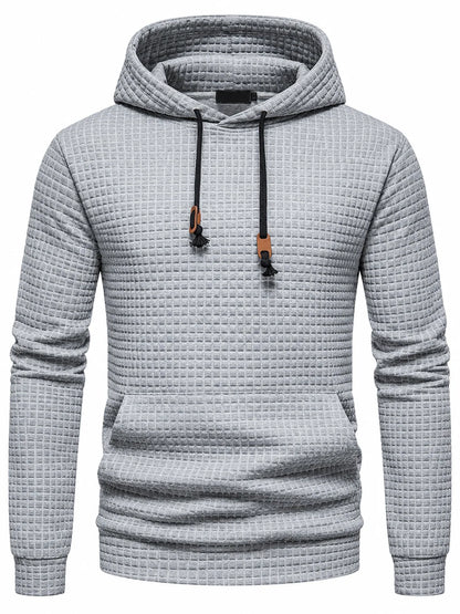 Men's Fleece Hoodie with Straight Fit