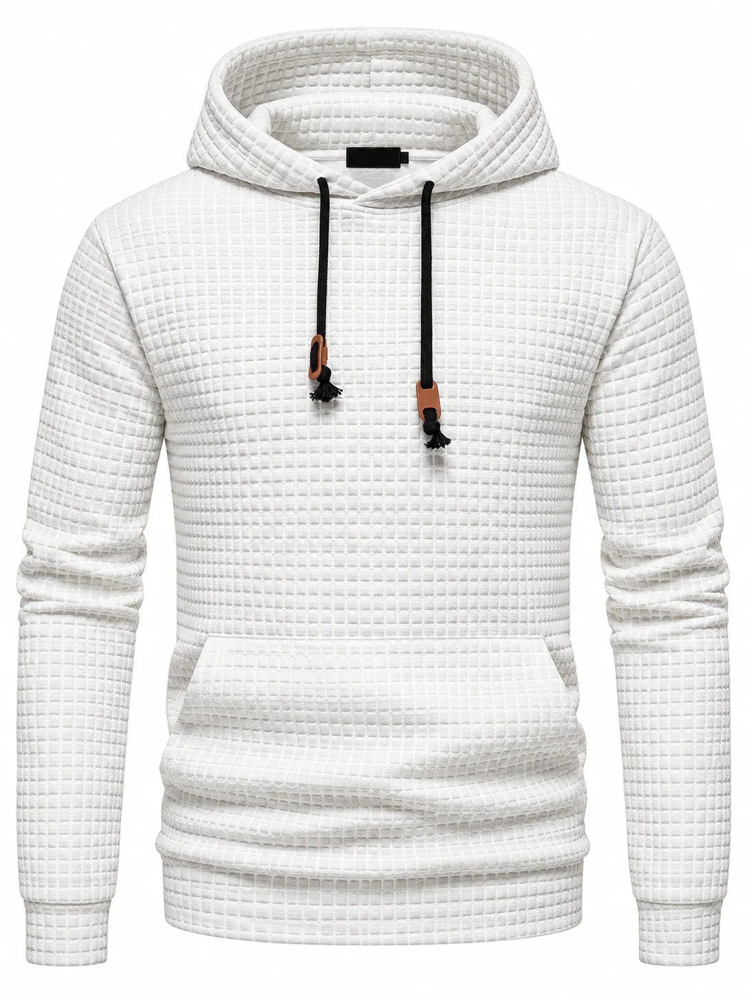 Men's Fleece Hoodie with Straight Fit