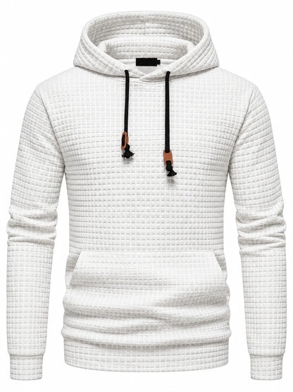 Men's Fleece Hoodie with Straight Fit