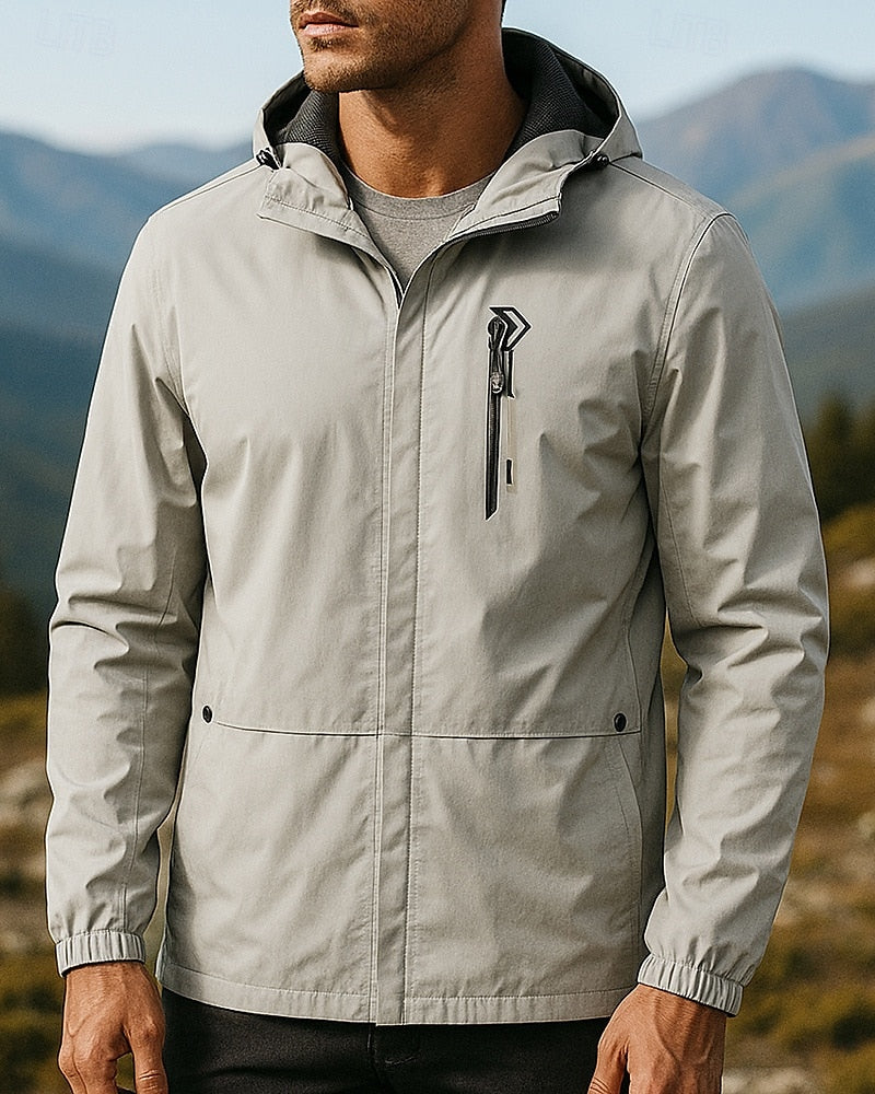 Men's Fleece Jacket with Hood for Winter