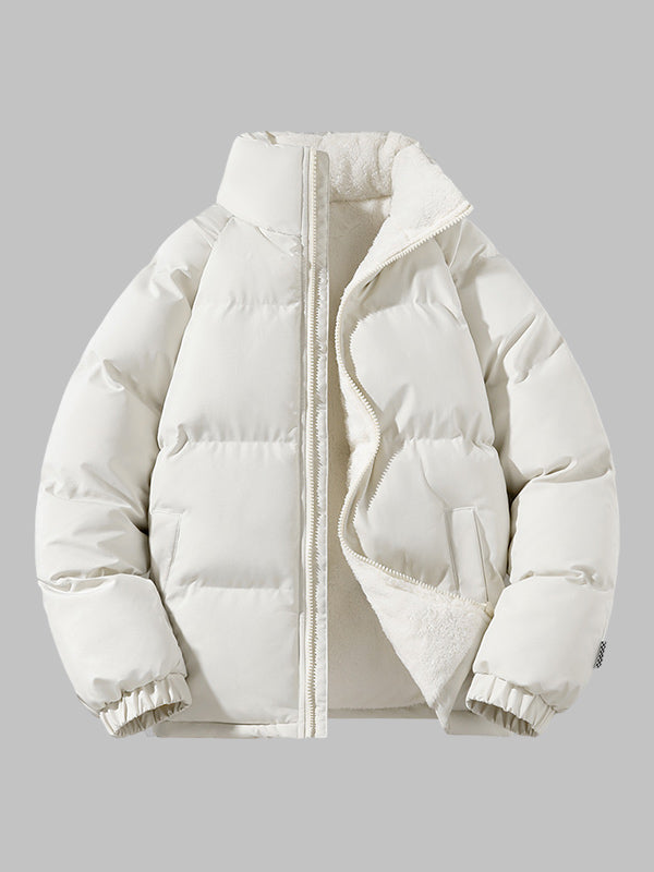 Men's Fleece-Lined Puffer Jacket