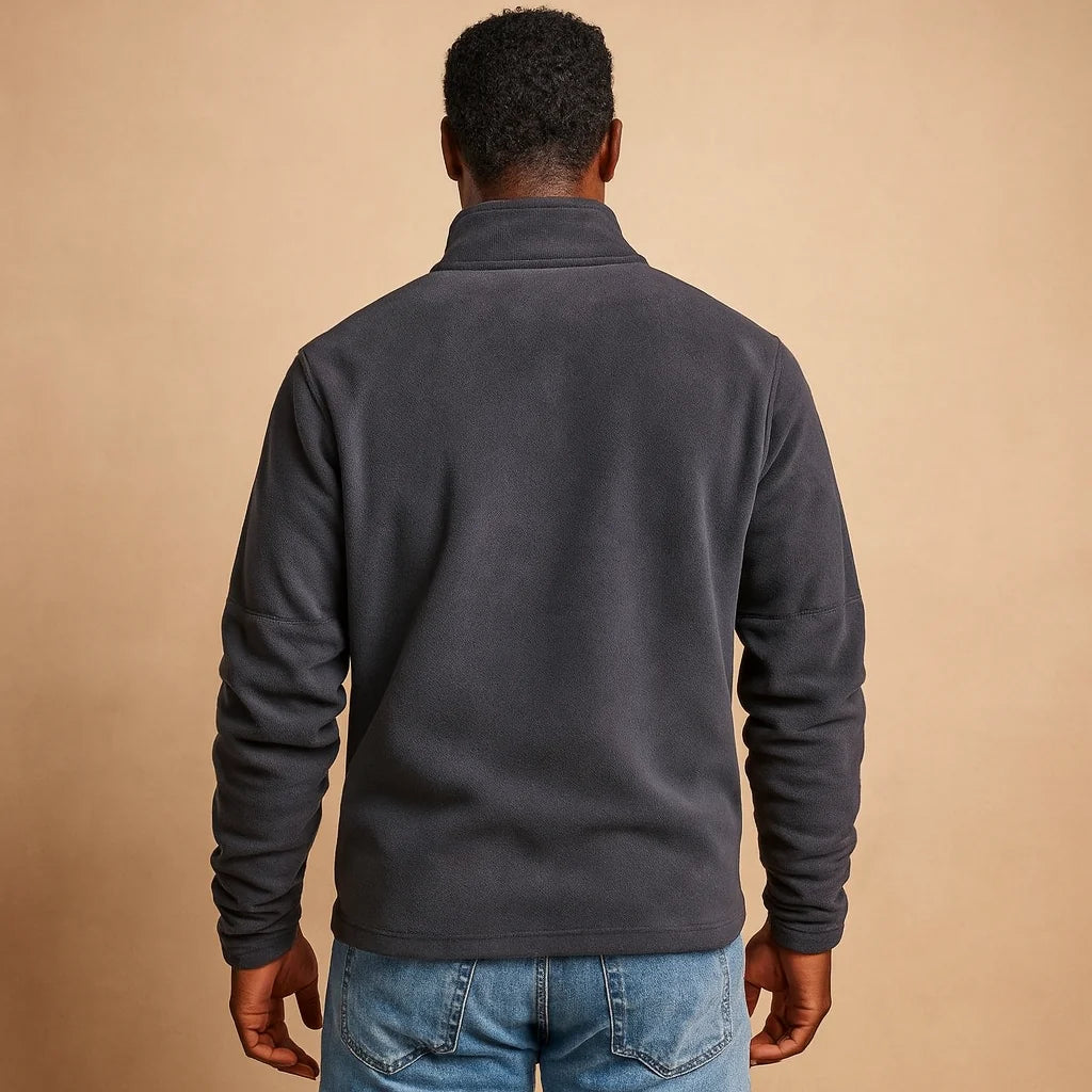 Men's Fleece Pullover with Half Zip