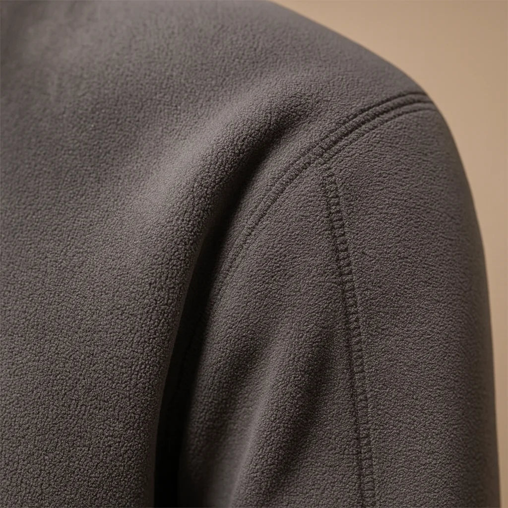Men's Fleece Pullover with Half Zip