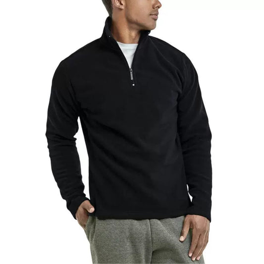 Men's Fleece Quarter Zip Pullover Jacket