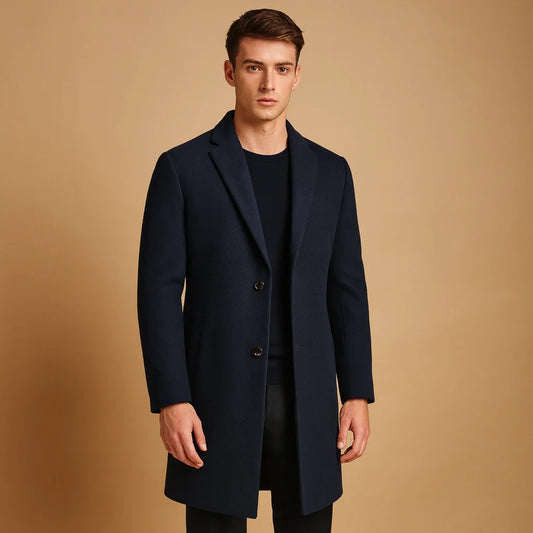 Men's Formal Long Winter Coat