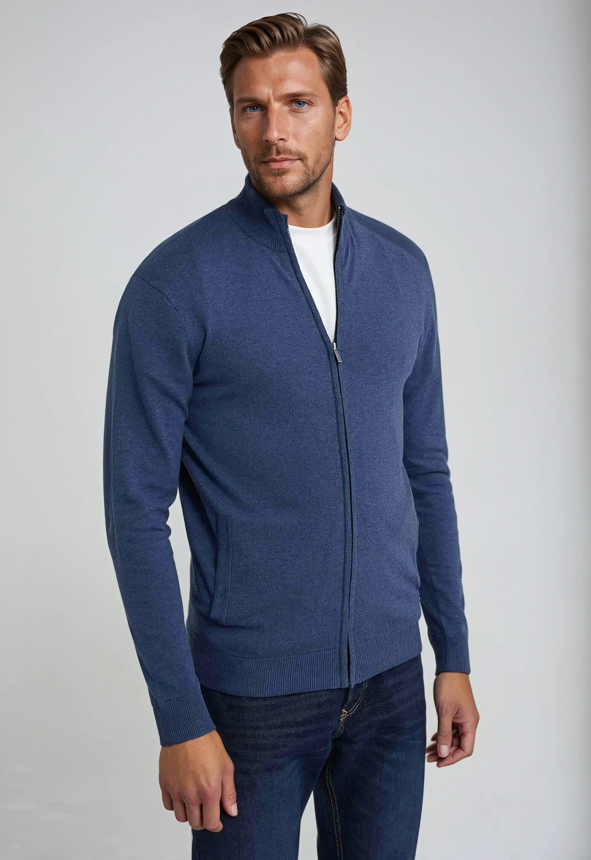 Men's Full Zipper Sweatshirt