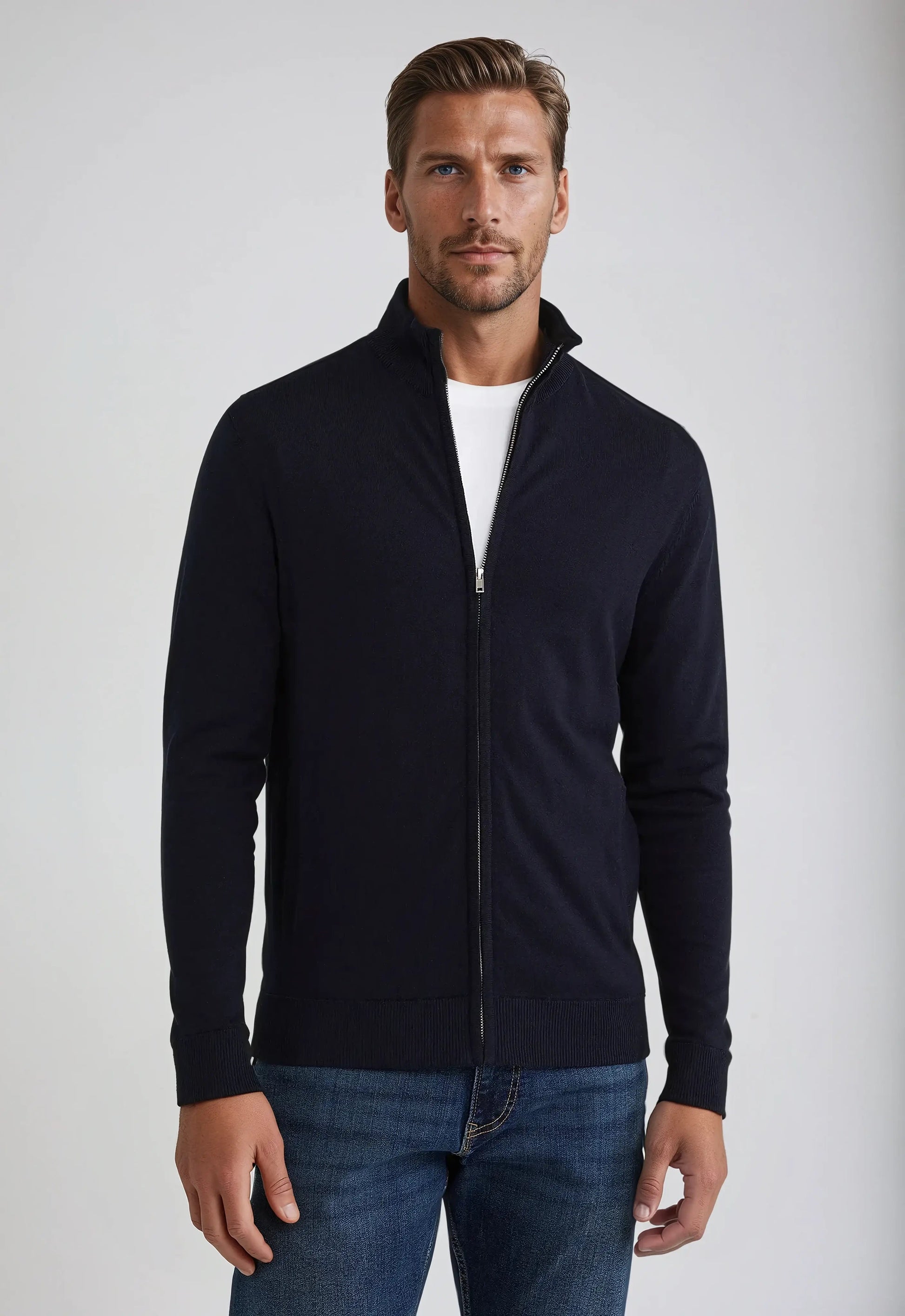 Men's Full Zipper Sweatshirt