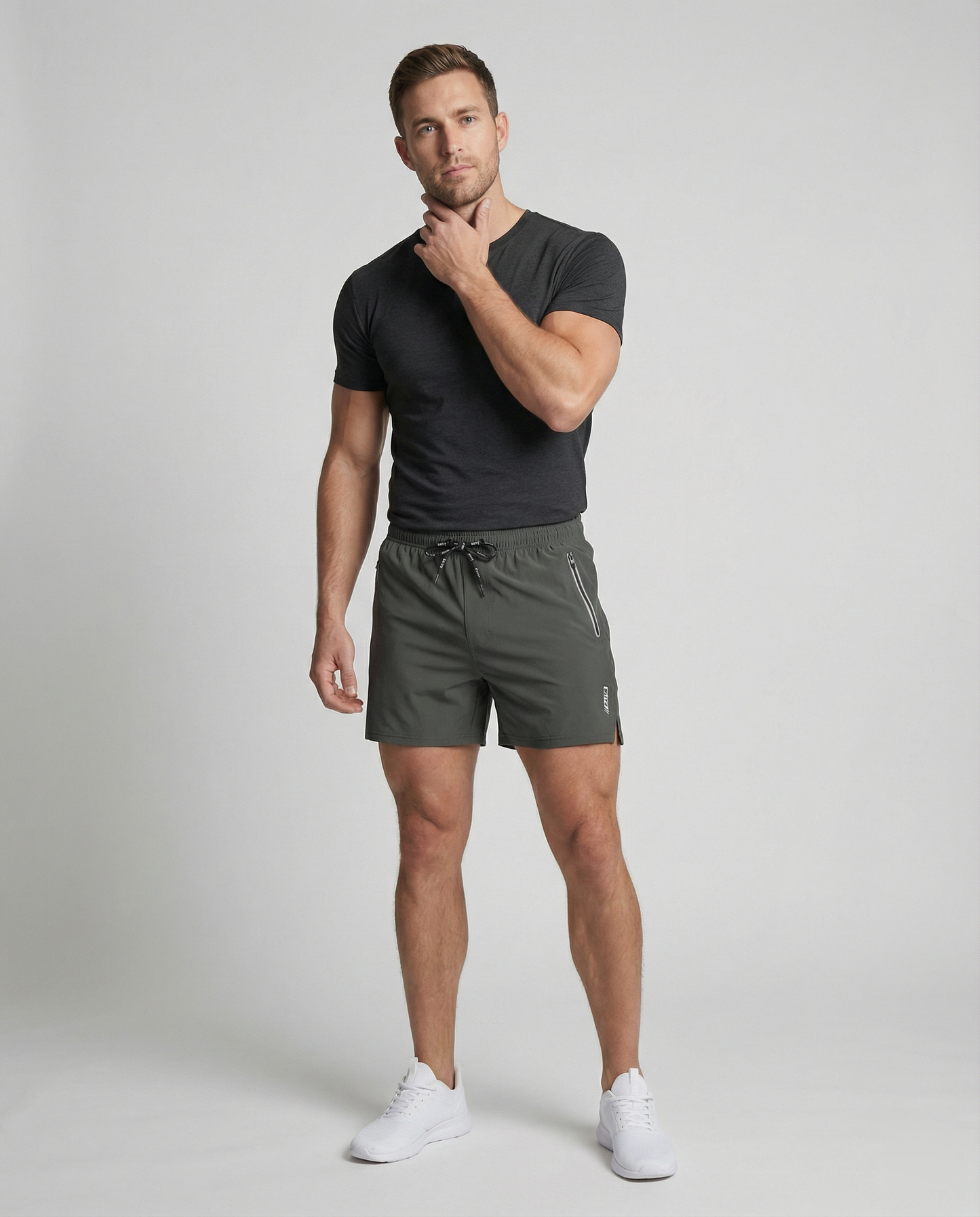 Men's Gym Shorts - Sporty Multifunctional Activewear