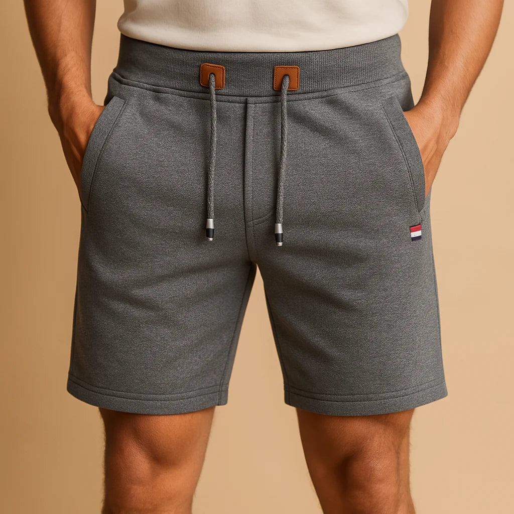 Men's Gym Shorts with Pockets, Breathable Sporty Design