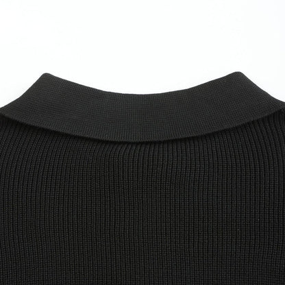Men's Half-Zip Knitted Sweater