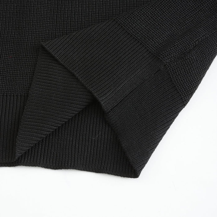 Men's Half-Zip Knitted Sweater