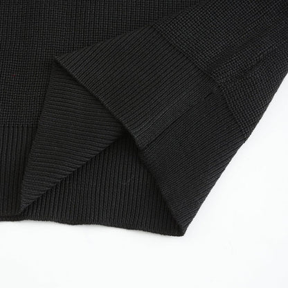 Men's Half-Zip Knitted Sweater